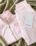 strawberry milkshake  w/ gold zipper set